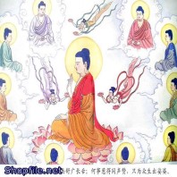 Phật Giáo cầm lá tre